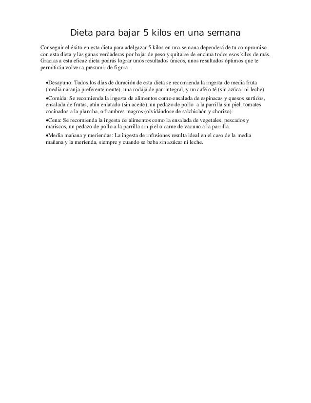 Decir que se debe hacer para bajar de peso Vet Med Suerte que se debe hacer para bajar de peso