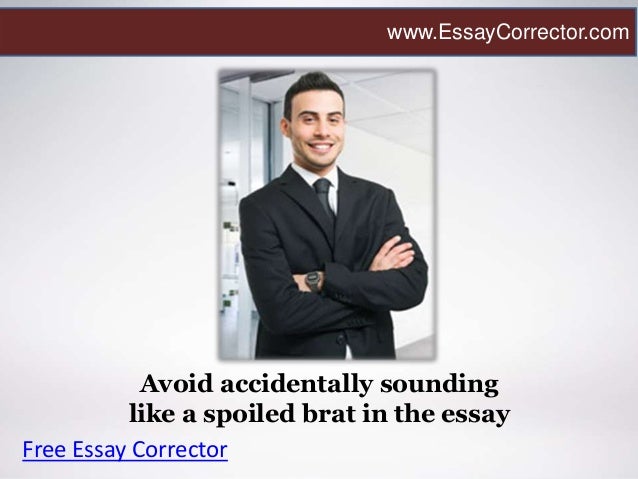 How to correct essays