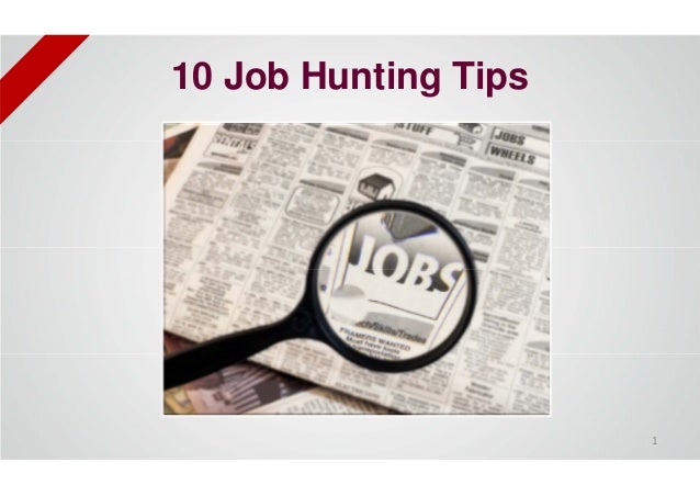 job hunting tips