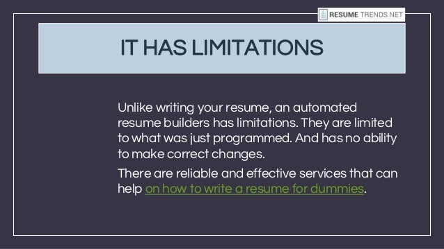 11. Automated Resume Builder Automated Resume Builder 11.