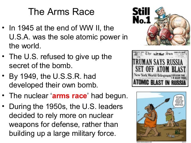 nuclear arms race essay Free essay: cold war and the arms race when president truman authorized the use of two nuclear weapons in 1945 against the japanese in the cities of. nuclear arms race essay Free essay: cold war and the arms race when president truman authorized the use of two nuclear weapons in 1945 against the japanese in the cities of.