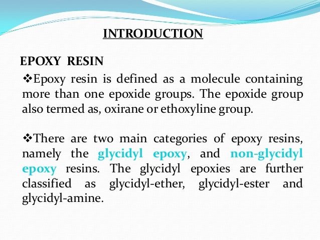 Chemical Properties Of Resins Chemical Properties Of Resins