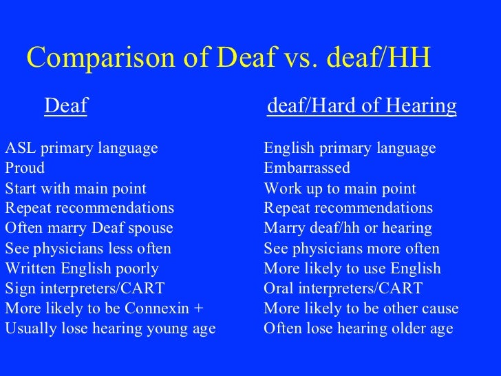 11.20.09 Hearing Loss from a Family Doc's Standpoint