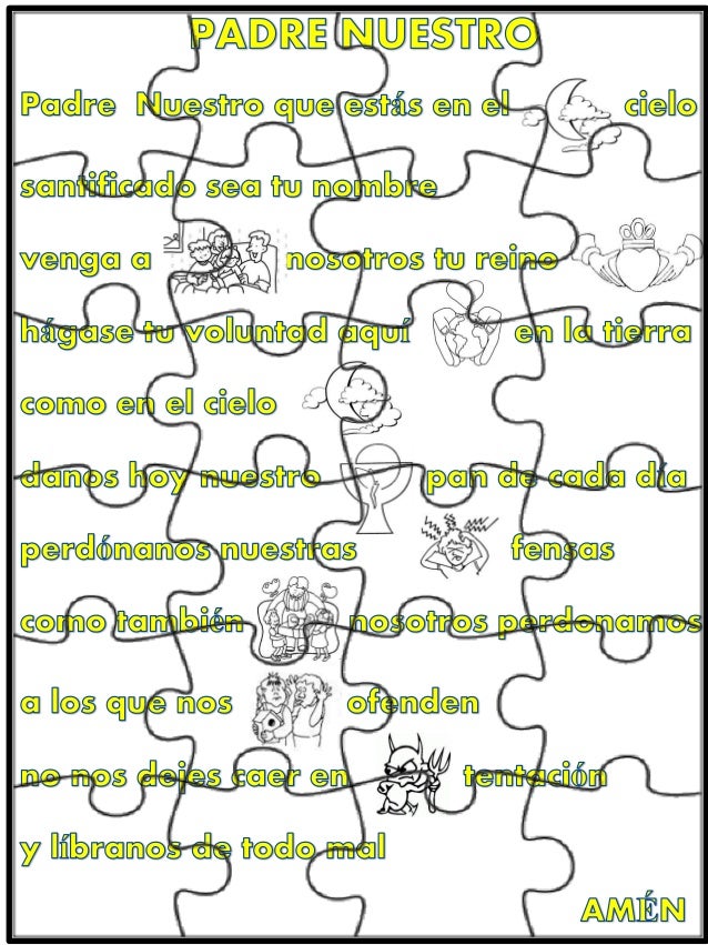 Rompecabezas del Padrenuestro