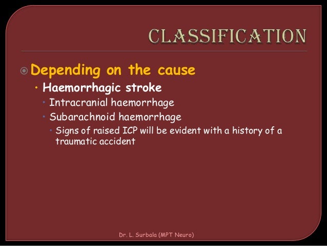 Stroke patient case study presentation