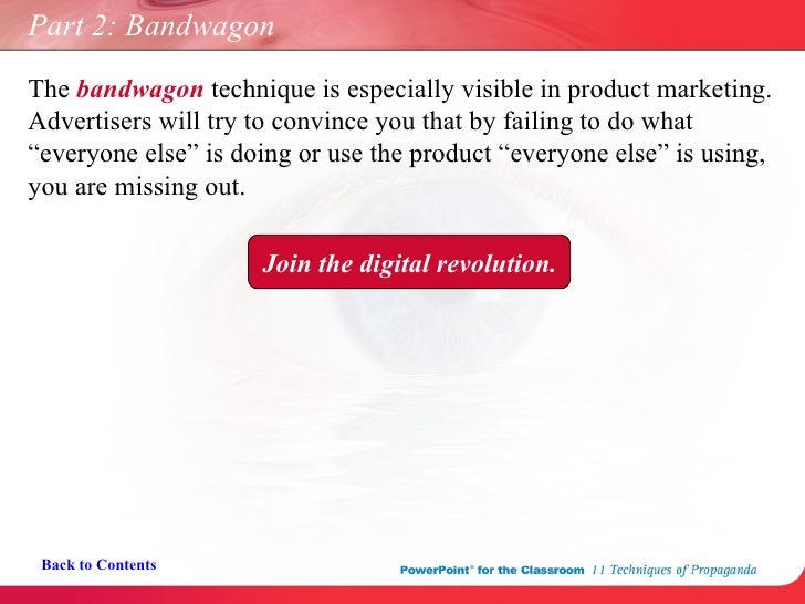 Propaganda today essay