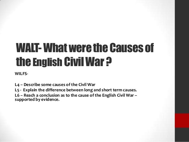 Cause of the american civil war essay
