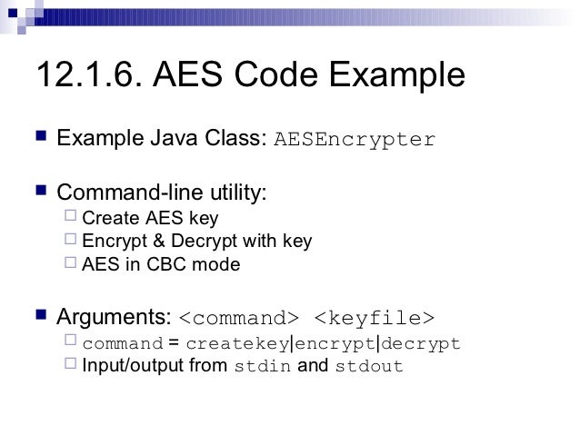 encryption file example java