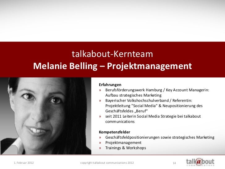... Melanie Belling – Projektmanagement Erfahrungen » Berufsförderungswerk ...