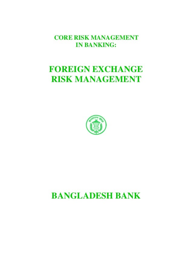 Forex risk management in indian banks