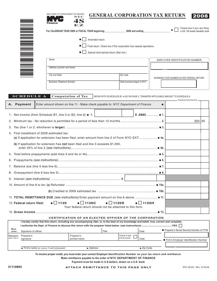 corporation form credit general application