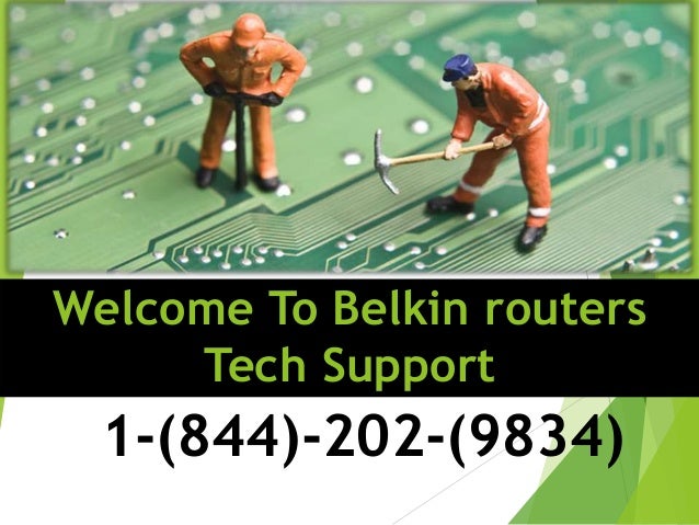 Belkin Router Tech Support Number