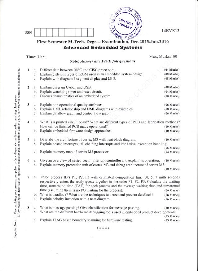 embedded systems 2 marks The difference between an embedded system and a general purpose computer system is one of purpose, and to a much lesser extent, design while a general purpose system can be used. embedded systems 2 marks The difference between an embedded system and a general purpose computer system is one of purpose, and to a much lesser extent, design while a general purpose system can be used.