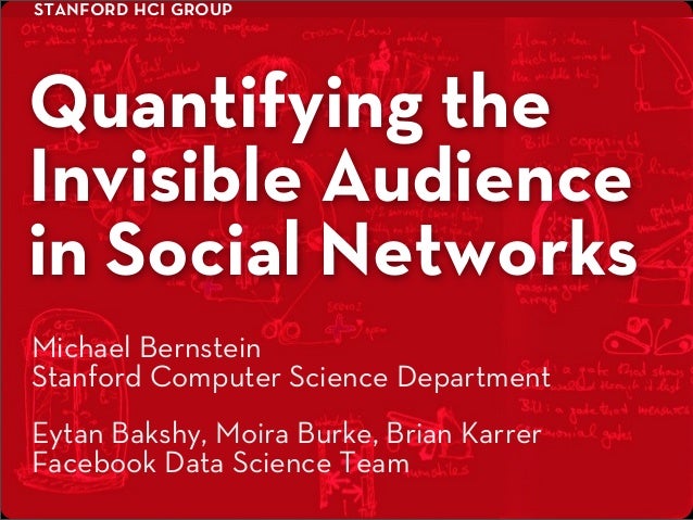 Quantifying the Invisible Audience in Social Networks