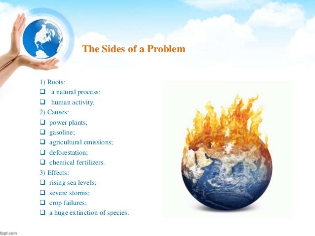 Order paper the problem of global warming