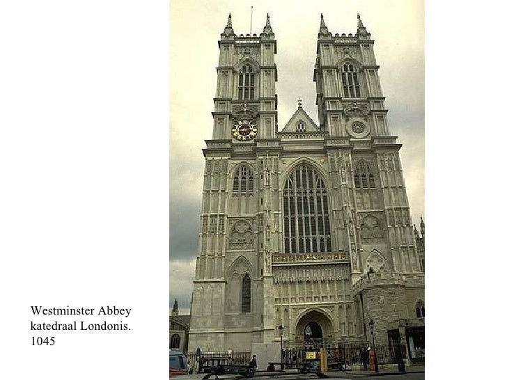 Westminster Abbey  katedraal Londonis.  1045 