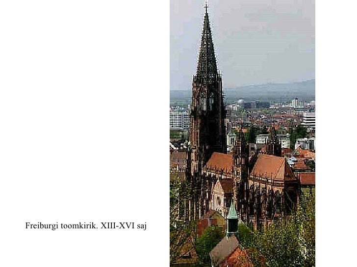 Freiburgi toomkirik. XIII-XVI saj 
