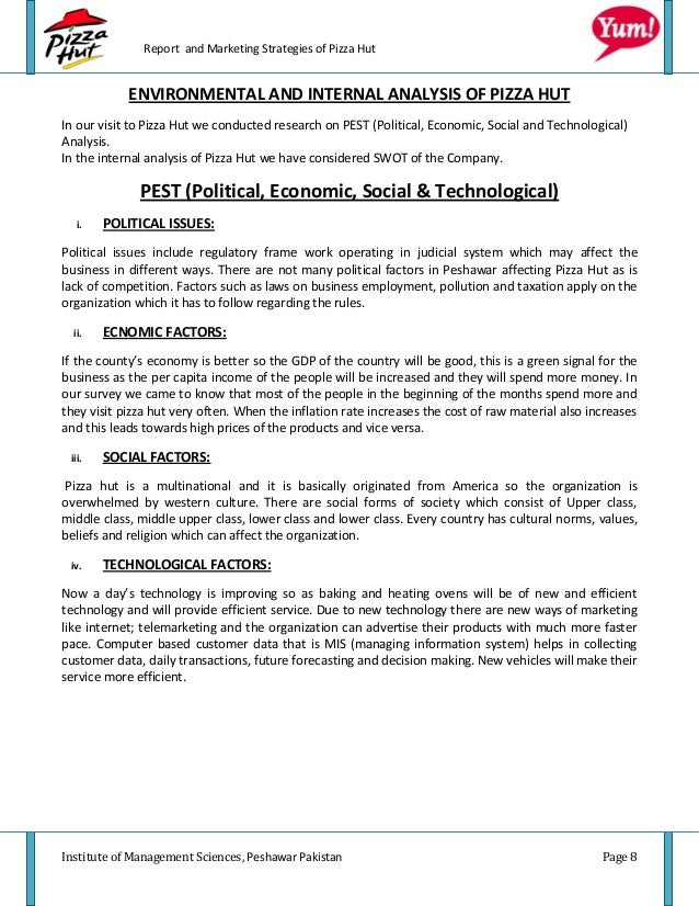 Pizza advertisement analysis image