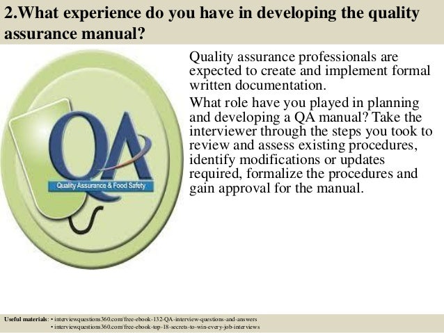 quality assurance analyst interview questions
