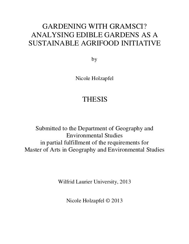 M a thesis