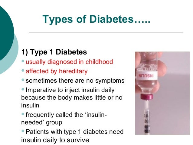 diabetes kenmerken