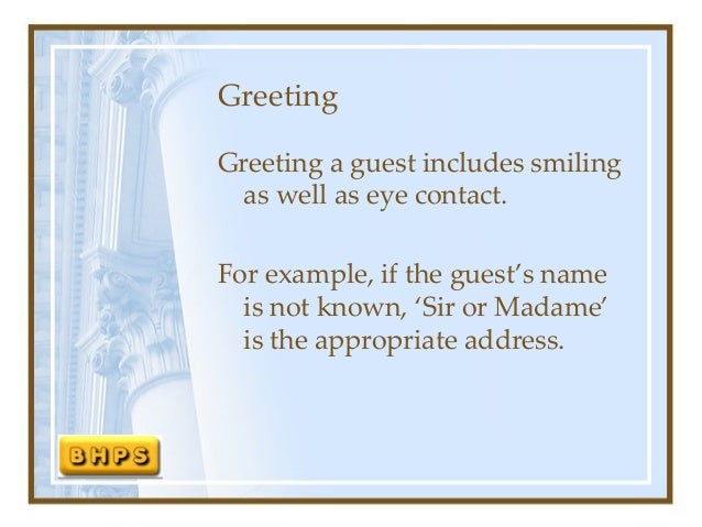 Training Hotel Front Office Training Hotel Front Office