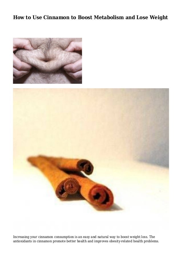 How to Use Cinnamon to Boost Metabolism and Lose Weight