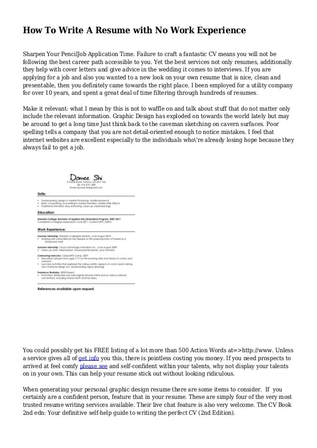 Resume writing experts workshop