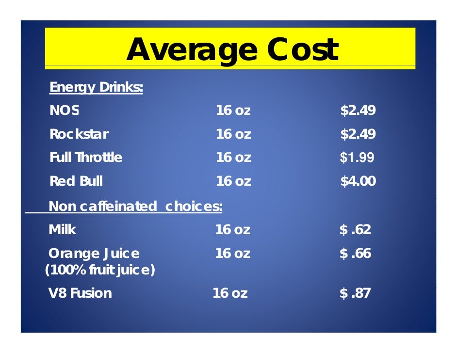 Advantages Of Rockstar Energy Drink Advantages Of Rockstar Energy Drink