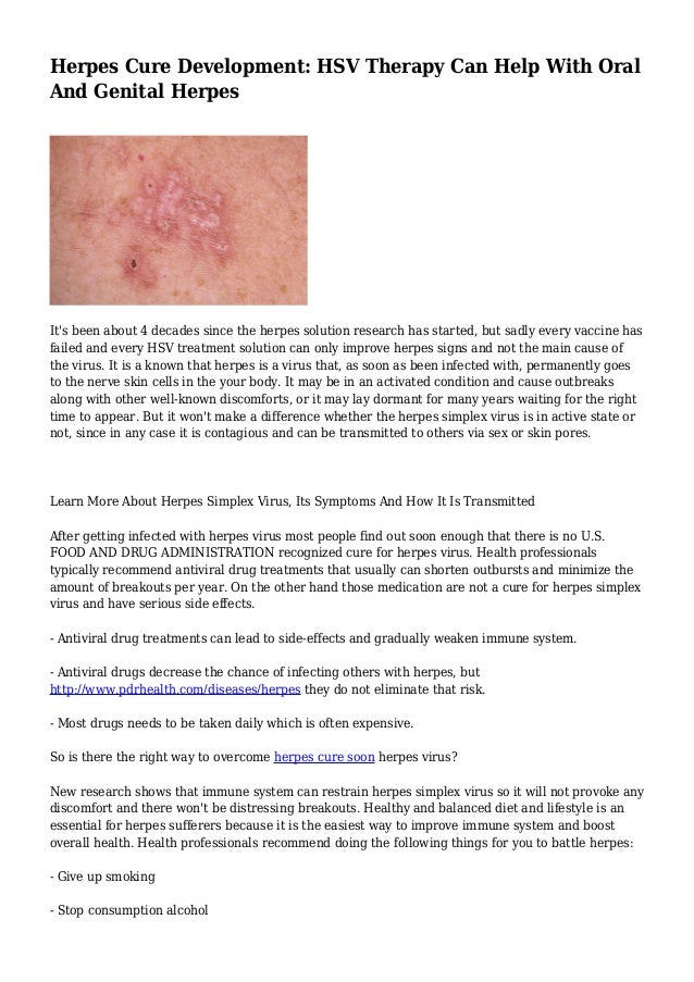 Resistant herpes drugs