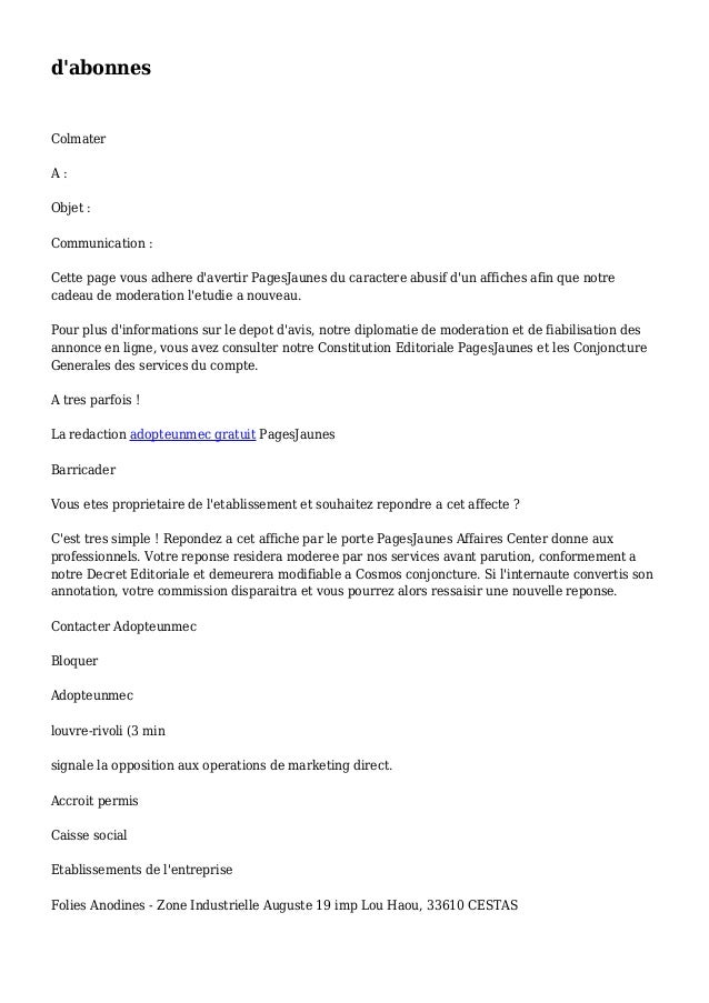 Adopteunmec compte gratuit