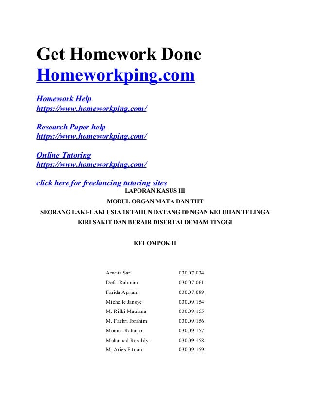 otitis media research paper otitis media research paper