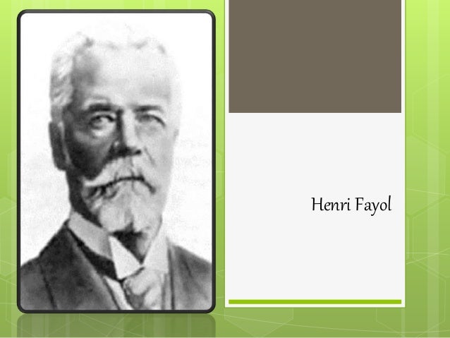 14 Principles Of Management By Henri Fayol Pdf