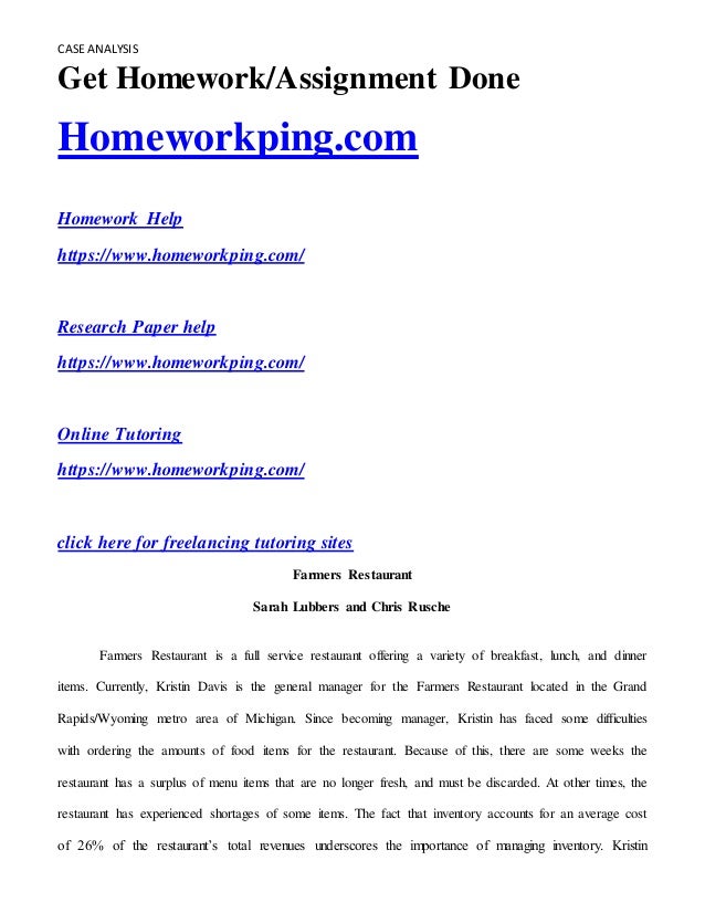 Bridgeton industries case study solution essays