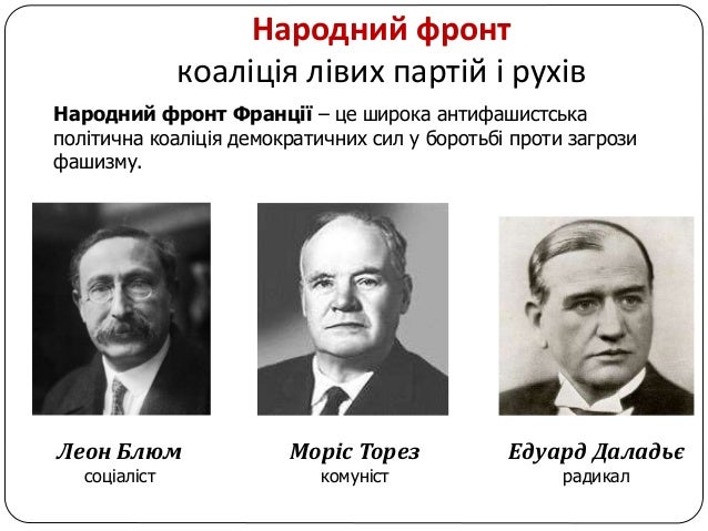 Картинки по запросу народний фронт у франції