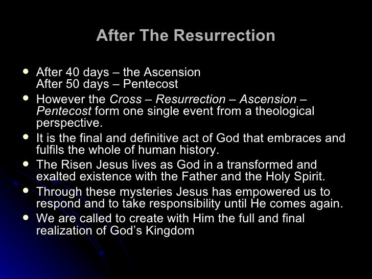 16 Passion, Death And Resurrection