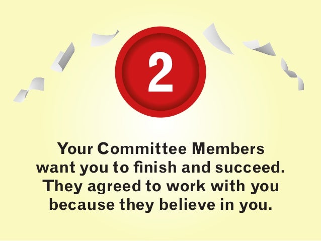 Dear dissertation committee members