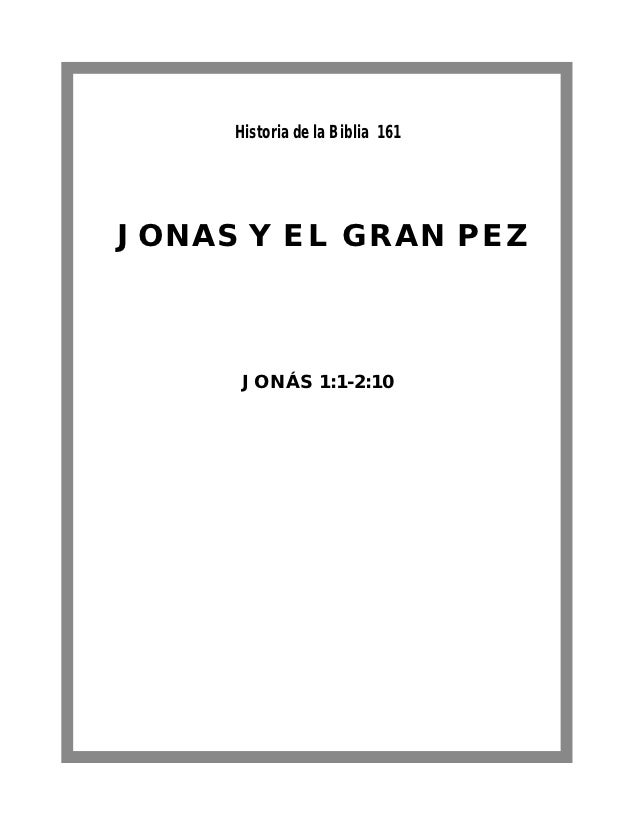 Jonas Y El Gran Pez Pdf