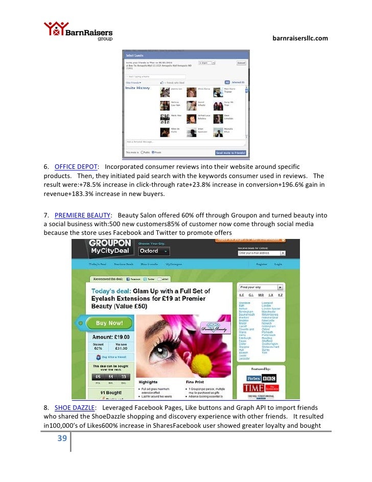 Facebook marketing case studies