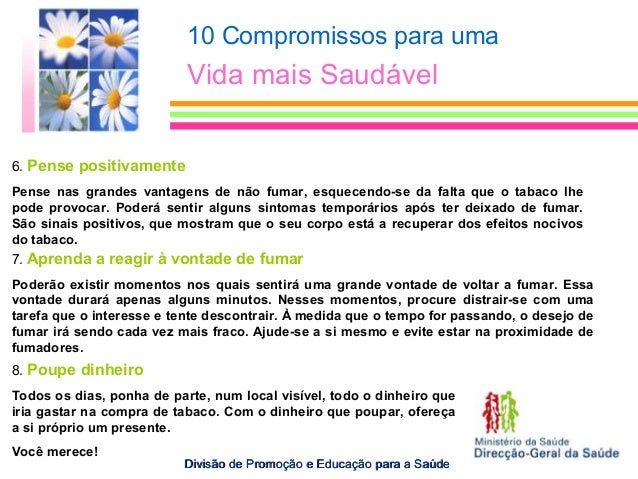 Modo fácil de deixar de fumar uma pastilha