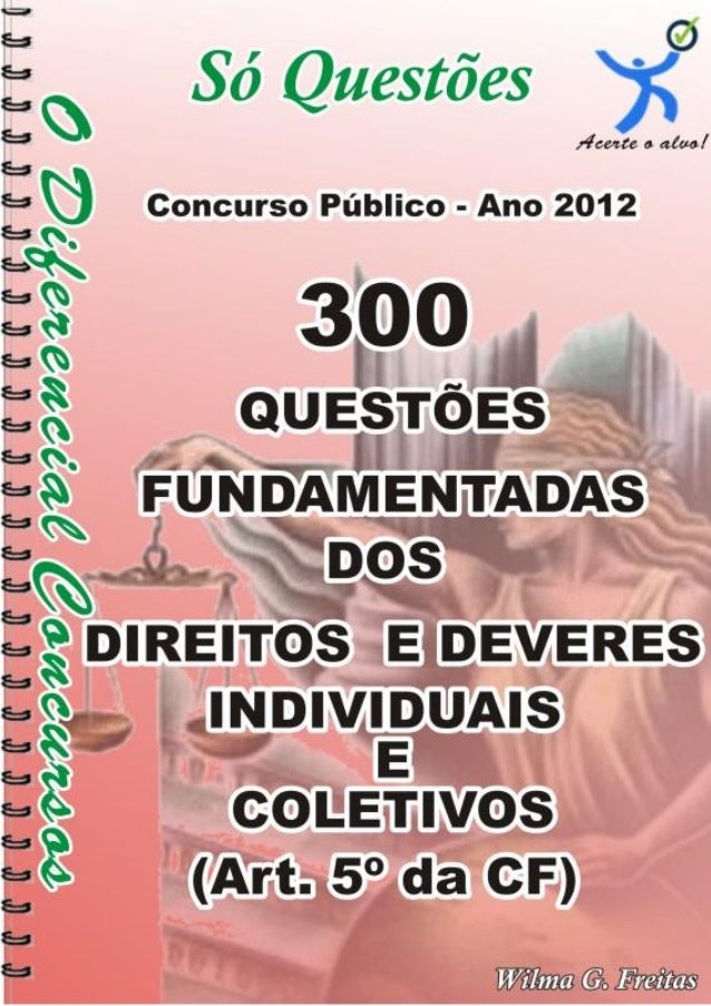 1726 dos direitos e deveres individuais e coletivos art.5º da cfapos…