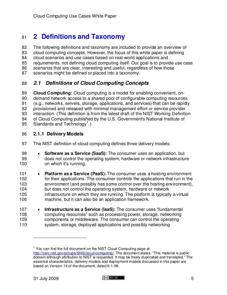 Cloud computing essays
