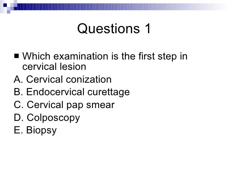 Cervical cancer Iib diagnosis