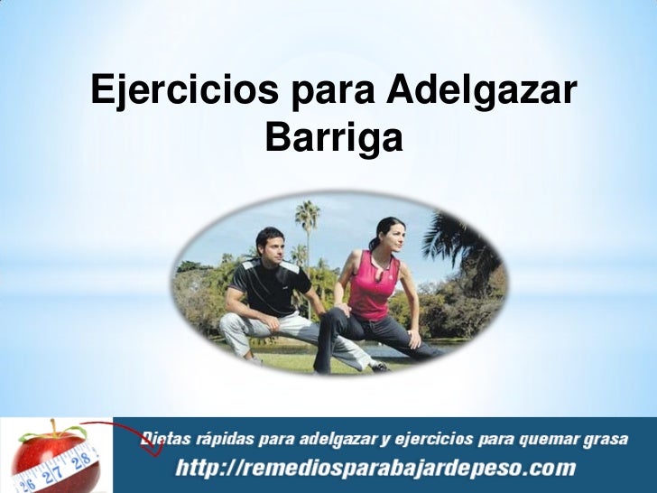 Adelgazar Barriga
