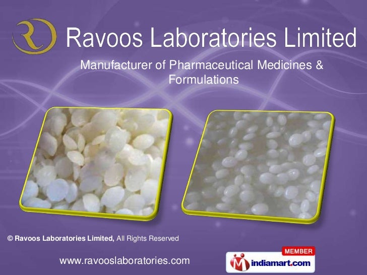 Pharmaceutical Granules & Powder by Ravoos Laboratories Limited Hyder…