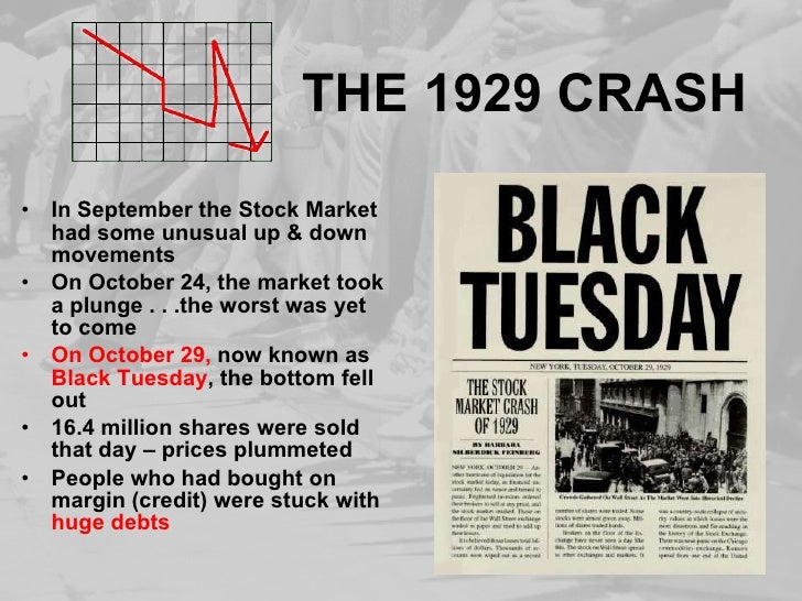 september 1929 stock market crash