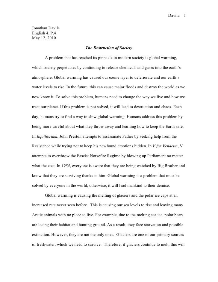 Global Warming Essay | Marvel Essay