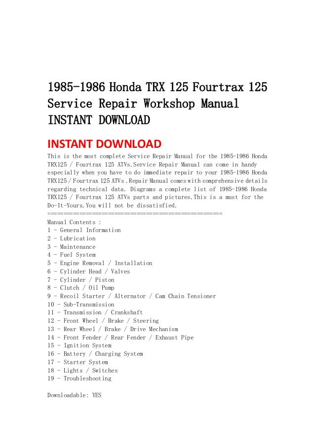 125 manual