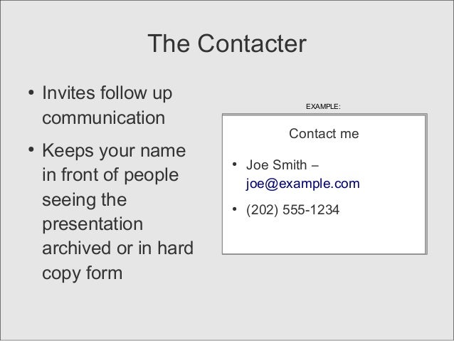 Powerpoint conclusion slide example picture