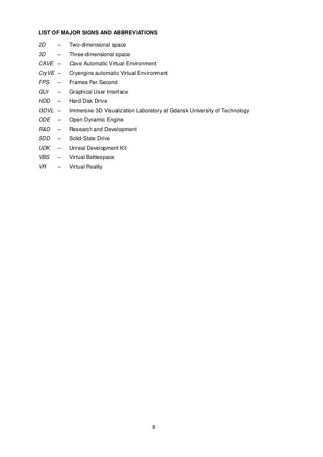 master thesis list of tables master thesis list of tables